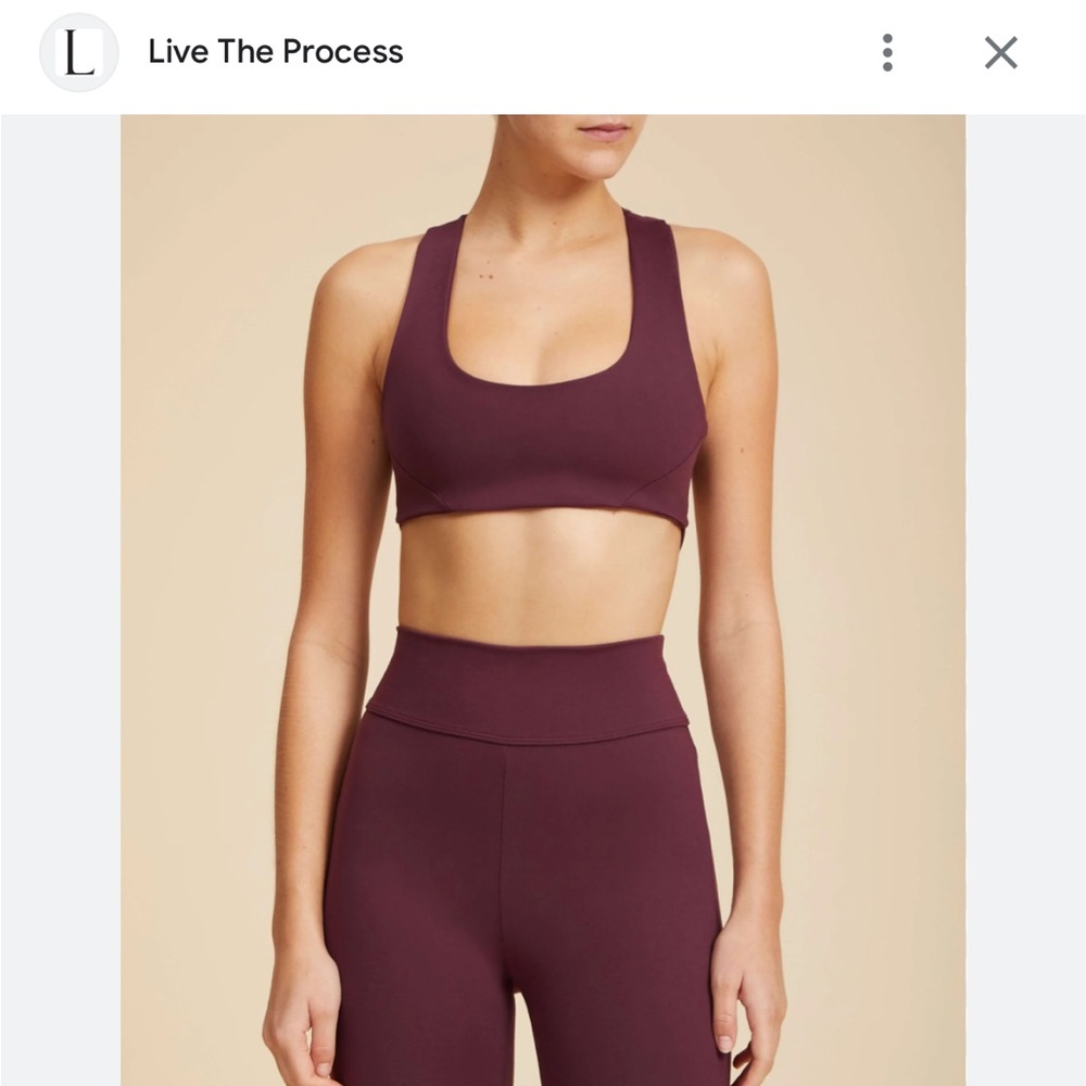 LIVE THE PROCESS ONYX BRA